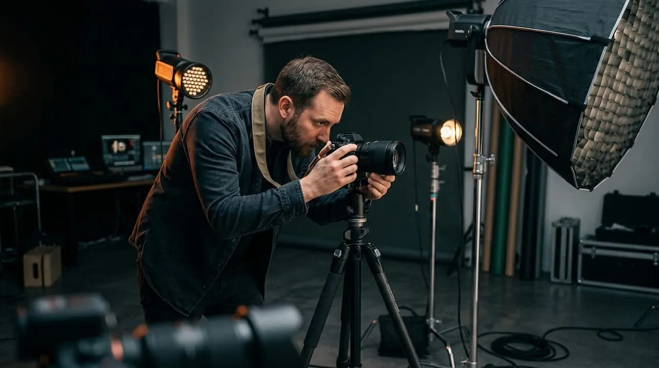 Portfolio premium para fotógrafa Estudio Lucía Moreno en Rincón de la Victoria